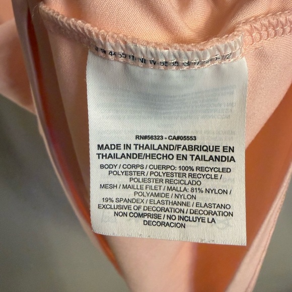 Nike Women's Light Peach Tank Top - Picture 5 of 6